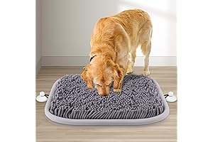 AloYa Snuffle Mat for Dogs - Digging & Feeding Interactive Puzzle Game for Small/Medium/Large Dogs