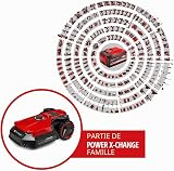 Einhell Robot Lawnmower 18V, Long-Life Battery, App Control, IPX5 Water Resistant, Over-The-Air Updates Via Wi-Fi, Robot Lawn Mower Kit Suitable For Garden up to 500 m², FREELEXO 500 - 2