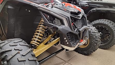 Amazon.com: Can Am Maverick X3 XRC XMR front bumper BLACK OEM NEW ...