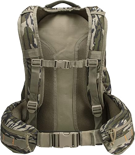 Miniatura 5 de North Mountain Gear Mochila de caza de camuflaje - Mochilas - Bolsa con soporte para arco y rifle - Grande 21 litros, Bottomland, Mochilas Daypack