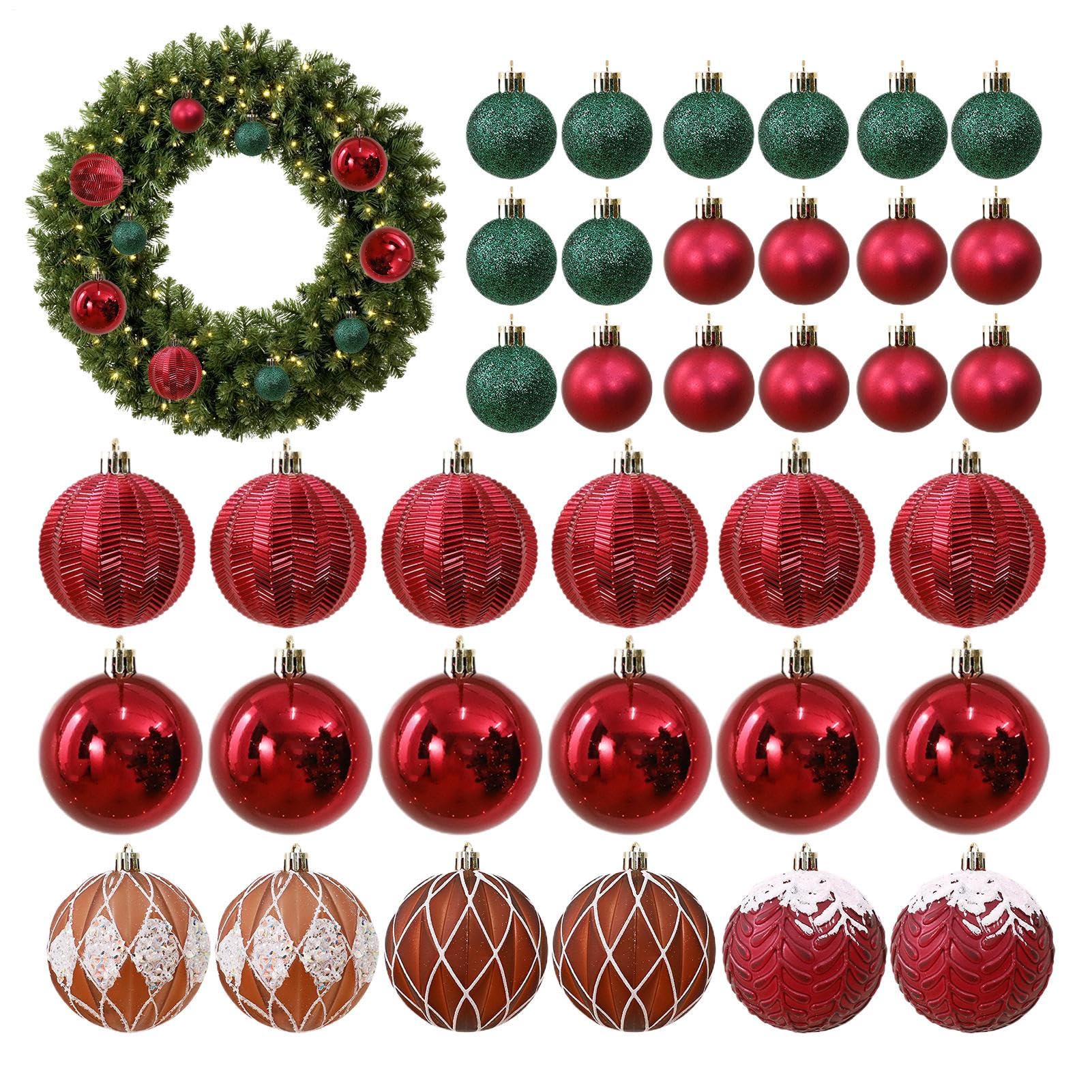 Boules de Noël incassables de haute sécurité pour la décoration des enfants et animaux