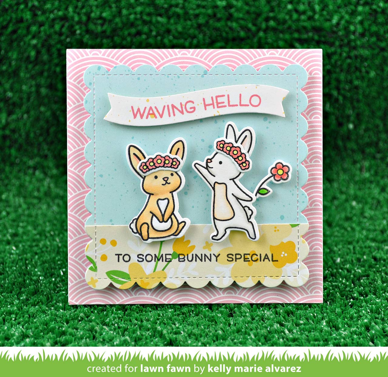 Lawn Fawn Clear Stamps 4"X6"-Butterfly Kisses