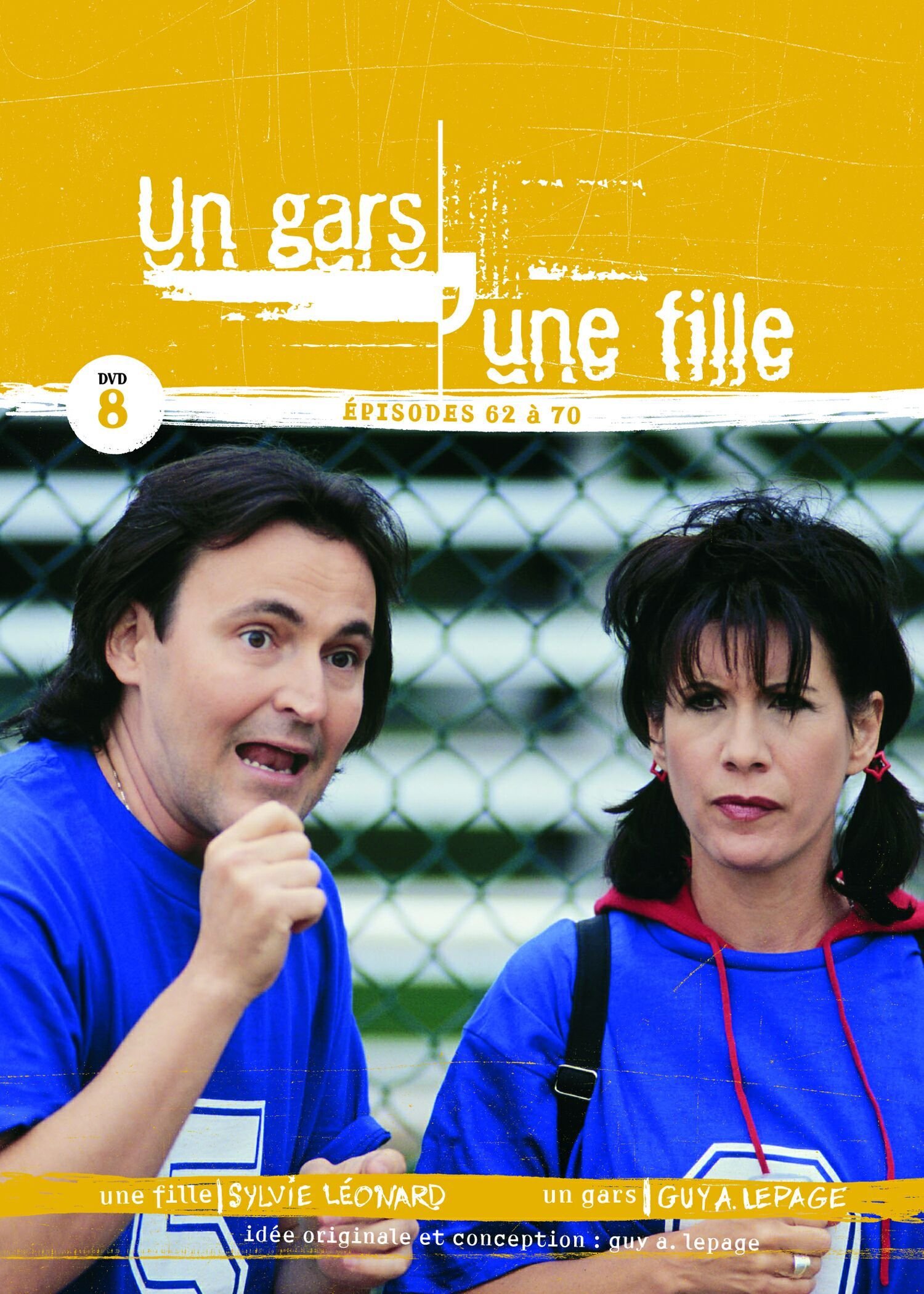 UN GARS UNE FILLE V8 EP.62-70 [DVD]
