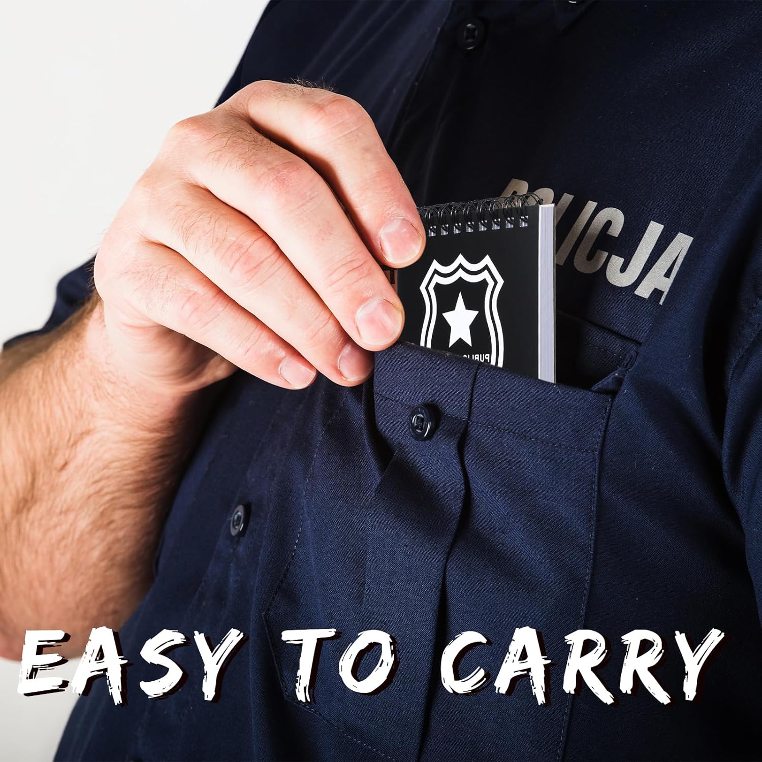 Teling 32 Pcs Public Safety Notebook Police Field Interview Report Notepad for Law Enforcement Officer Gifts Ticket Book Notebook Cop Interview Equipment Accessories, 70 Sheets/ 140 Pages