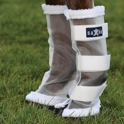 Saxon Fly Leg Wraps, White, One Size, White, One Size