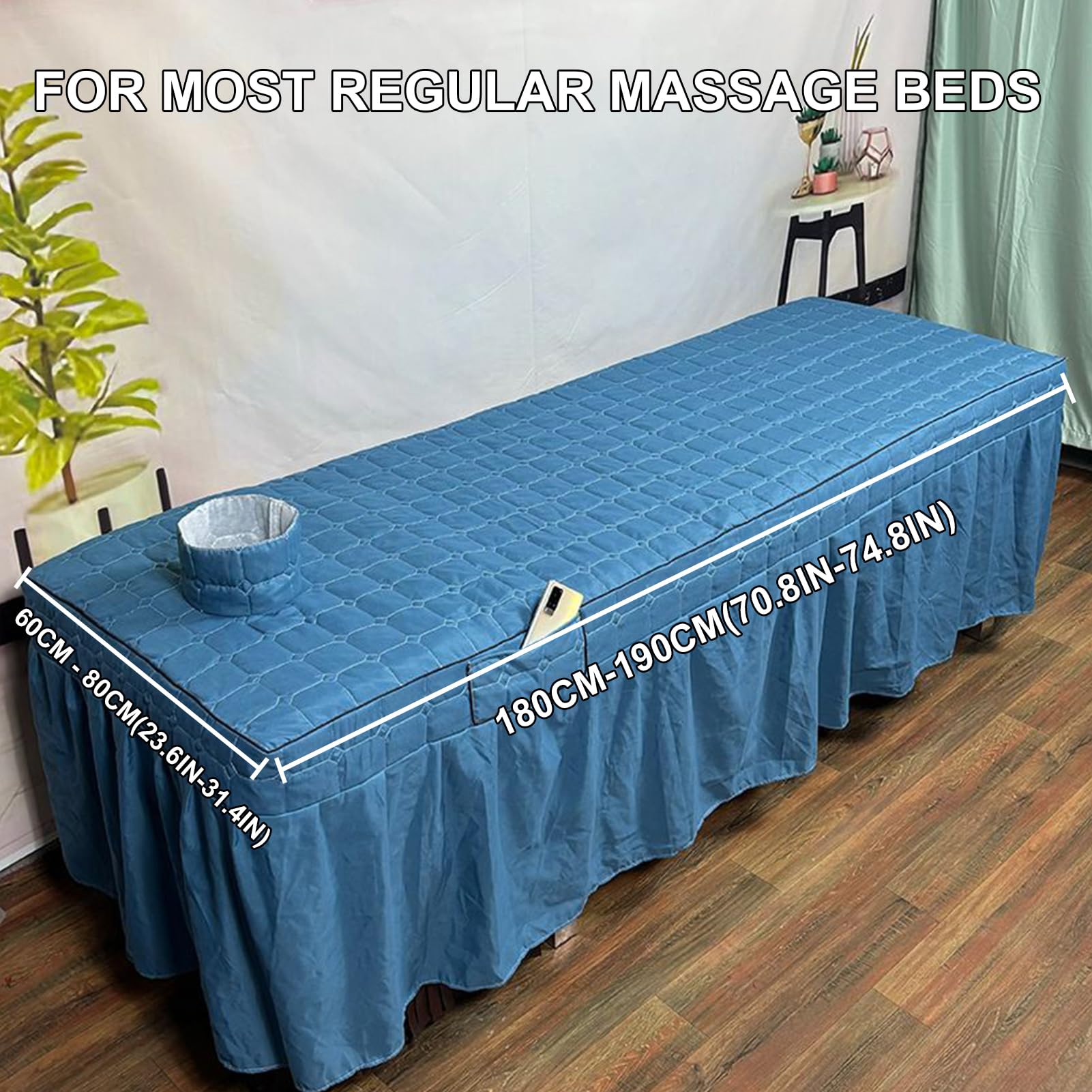 青色マッサージテーブル 【公式通販】