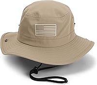 Vista 5 de Paramount Outdoors Bayou American Flag Boonie Hat American Fit Design Floats