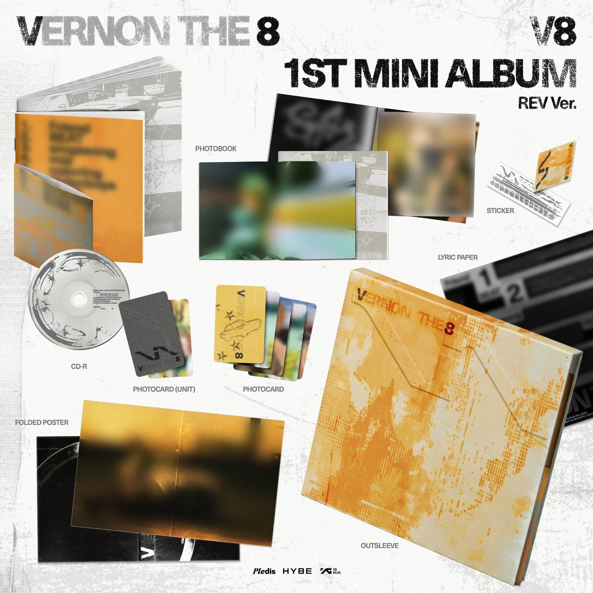 V8 1st Mini Album 'V8'