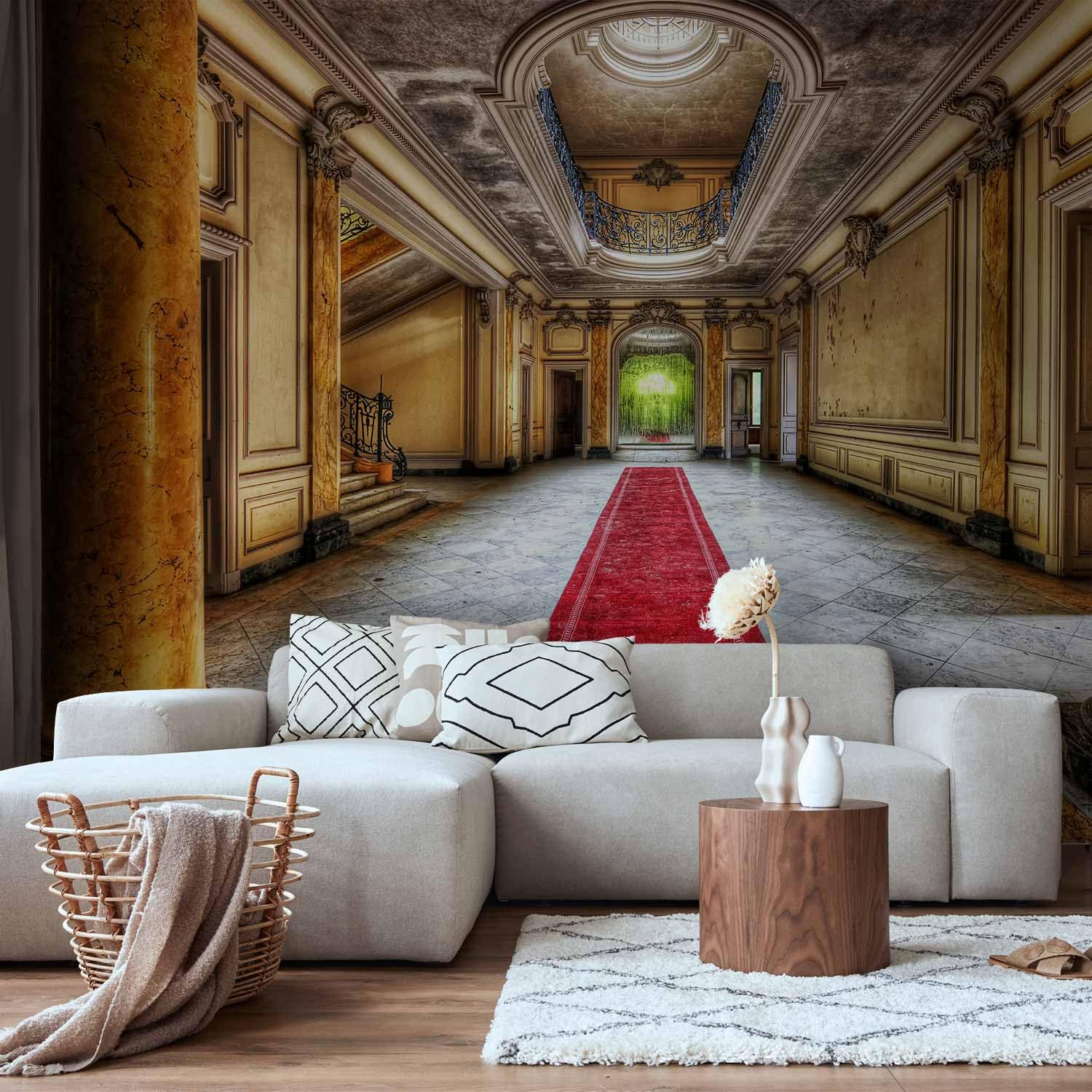 artgeist Wall Mural Architecture 173x124 in - Peel and Stick Self-Adhesive Wallpaper Removable Large Sticker Foil Wall Decor Print Picture Image Design 101104-3