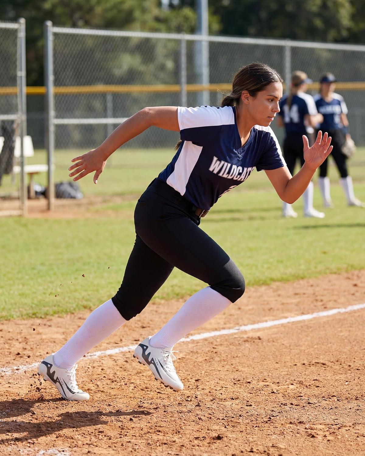 Stelle Women's Softball Pants Knickers Knee-High Baseball Pant with Pockets for Athletes Tee Ball Fastpitch Style - Image 3