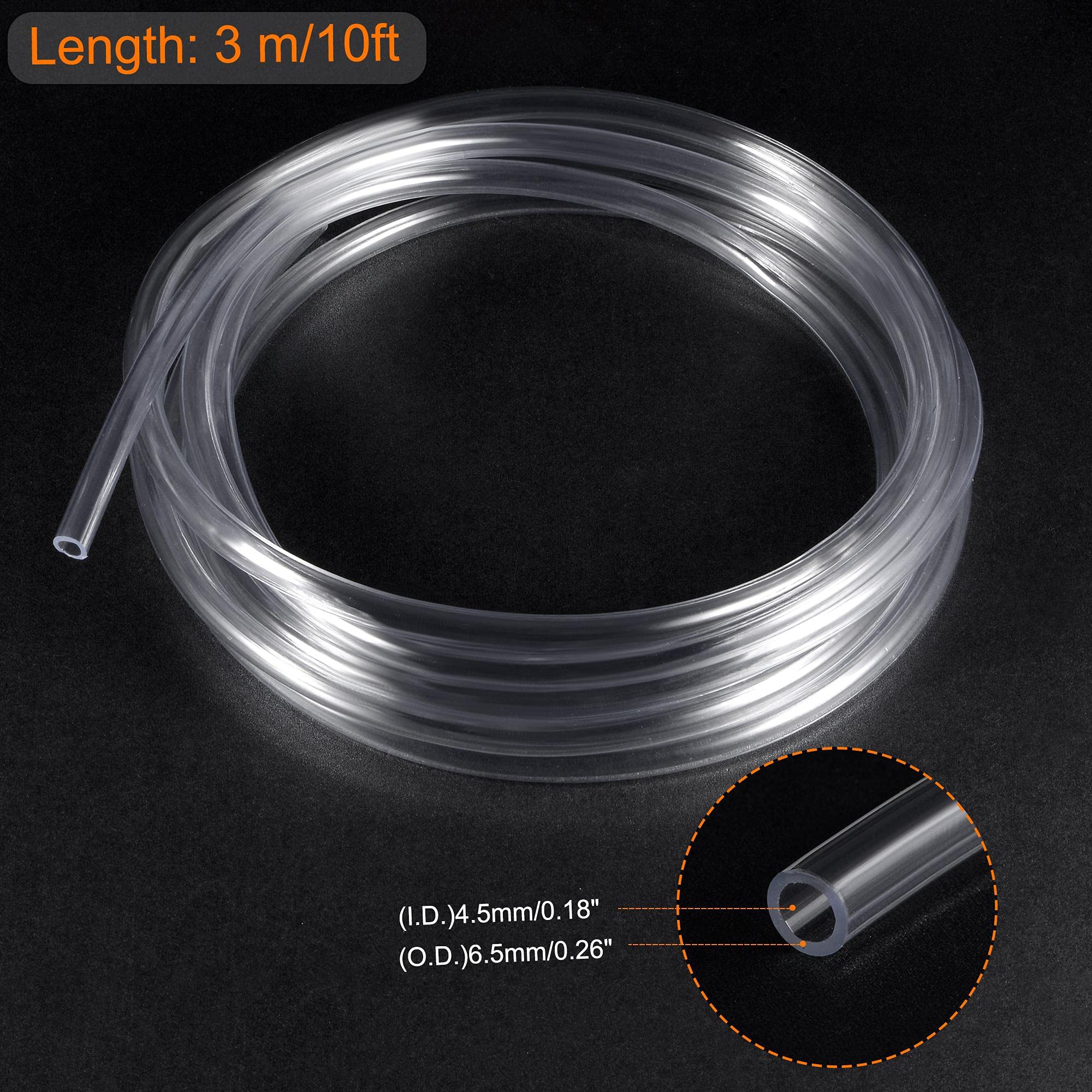 PVC-Schlauch ID ø 4,5mm AD ø 6,5mm L 10m-422008