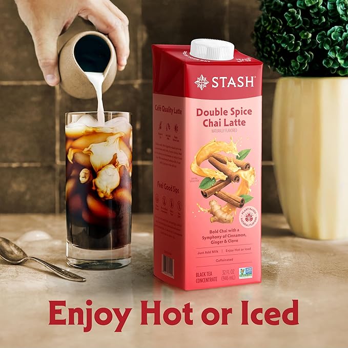 Concentrado de Té Chai Latte Especiado Doble 946 ml miniatura 7