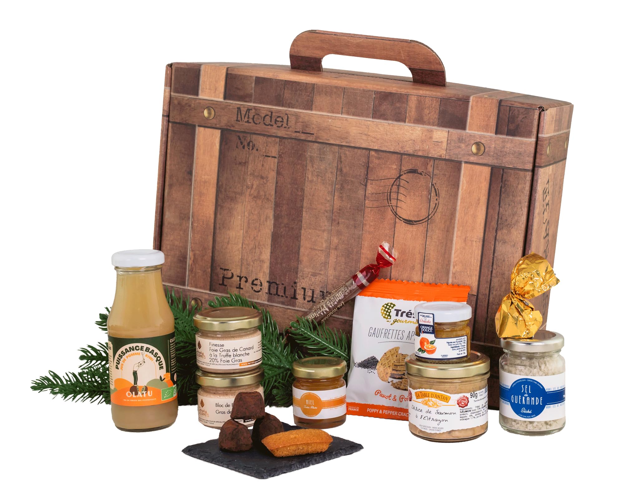 COLIS GOURMANDS - Panier Garni - Coffret Gourmand à Offrir - Idéal pour Cadeau Fête des Mères, Fête des Pères, Anniversaire, Noël, Retraite - Sans Porc et Sans Alcool