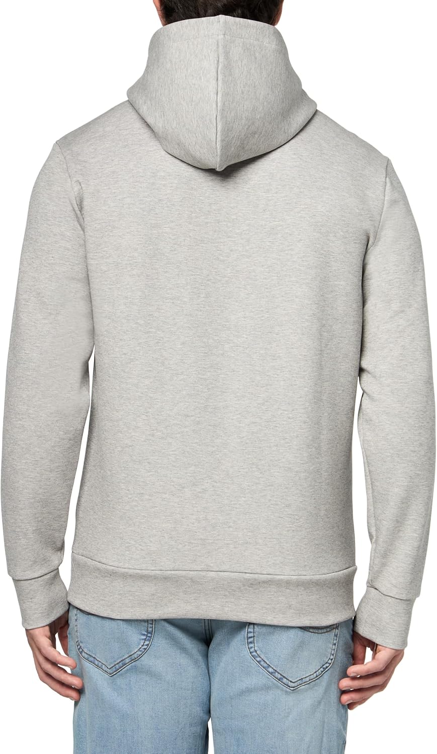 BOSS mens Interlock Embossed Logo Hooded Sweatshirt - Image 2