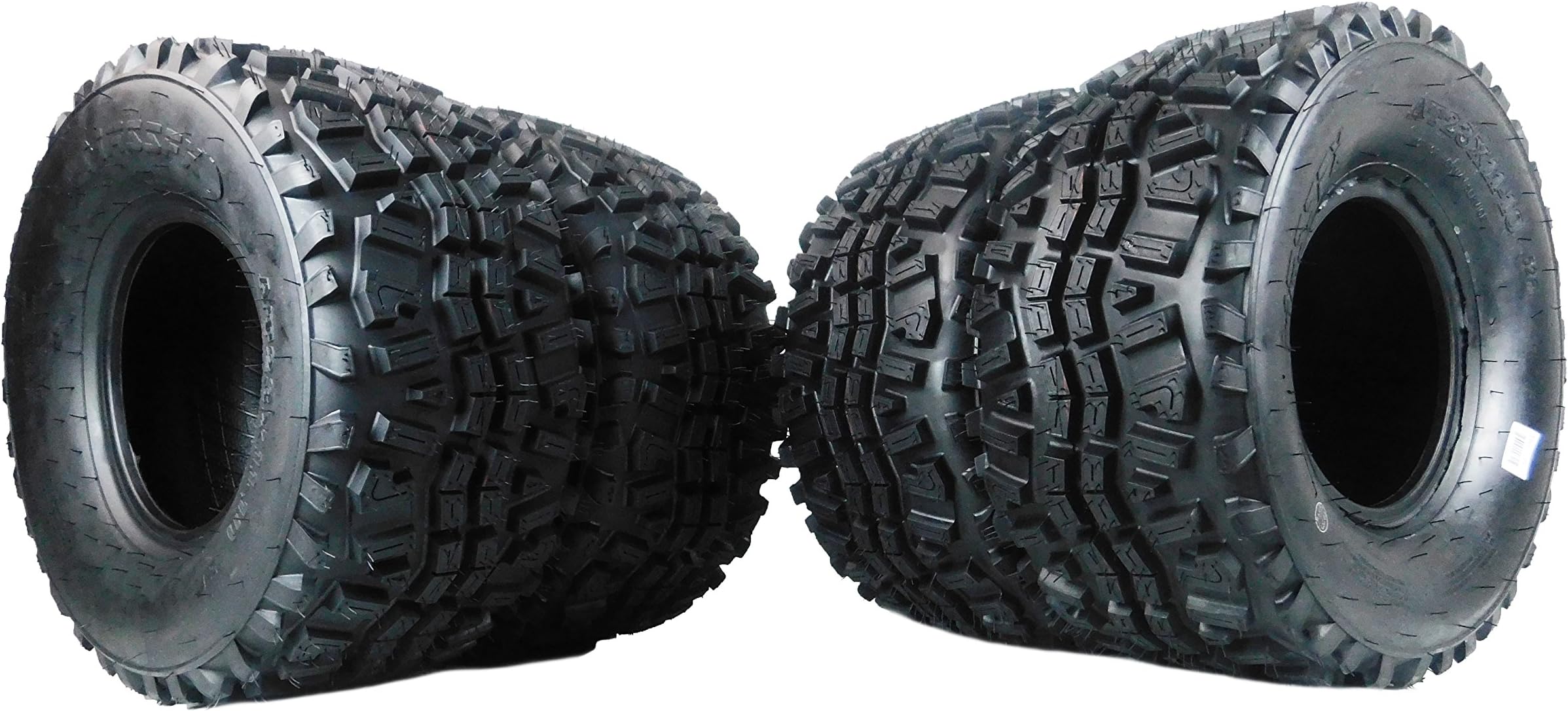 New MASSFX VS231110 ATV Tires 23X11X10 23x11-10 OEM Kawasaki Mule Tires 6 Ply 4 set