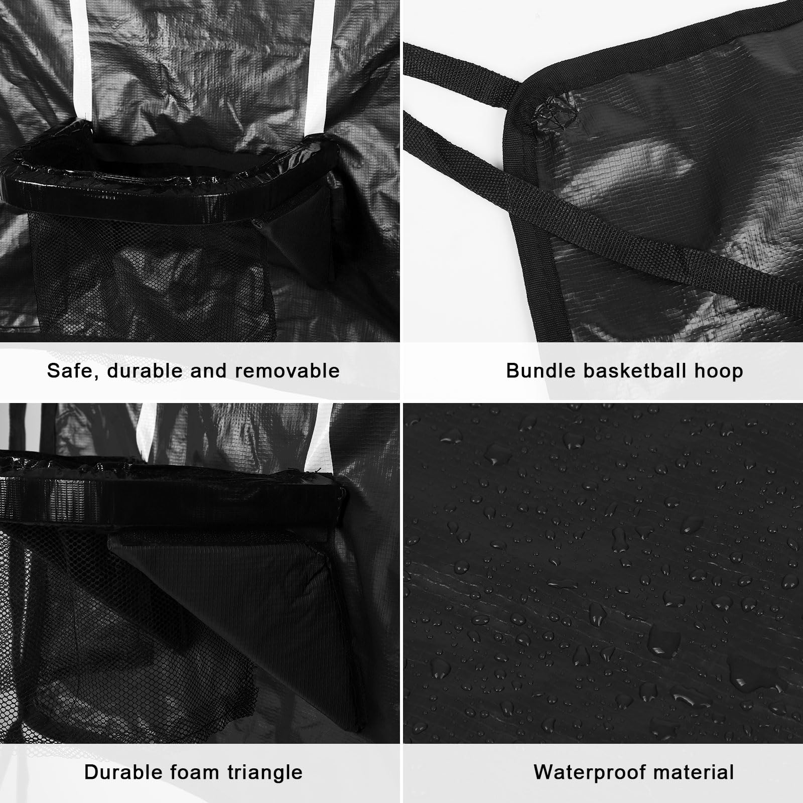 Kit de Panier de Basketball Trampoline, avec Mini Ballons et Pompe pour Enfants Adultes Jeu Intérieur Extérieur Kit de Panier de Basketball Trampoline, avec Mini Ballons et Pompe pour Enfants Adultes Jeu Intérieur Extérieur