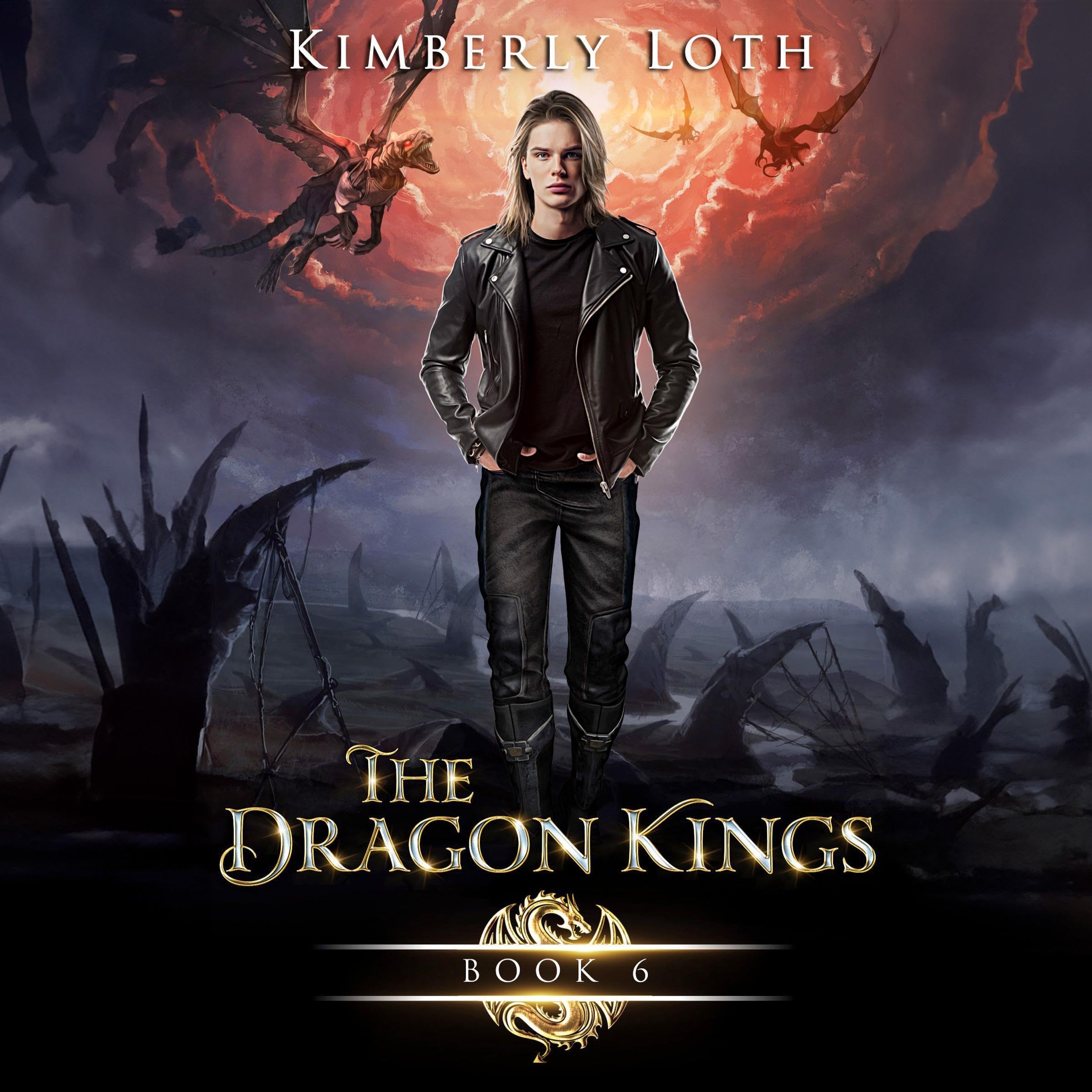 Cover art for The Dragon Kings, Book Six