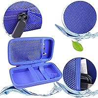 Vista 4 de WERJIA Hard Carrying Case Compatible with RG405M Retro Handheld Game Console (For RG405M blue)