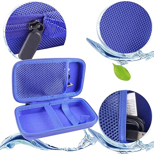 Miniatura 4 de WERJIA Hard Carrying Case Compatible with RG405M Retro Handheld Game Console (For RG405M blue)