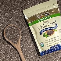 Vista 5 de Spectrum Essentials Semilla de chía orgánica, omega-3 y fibra, 12 onzas