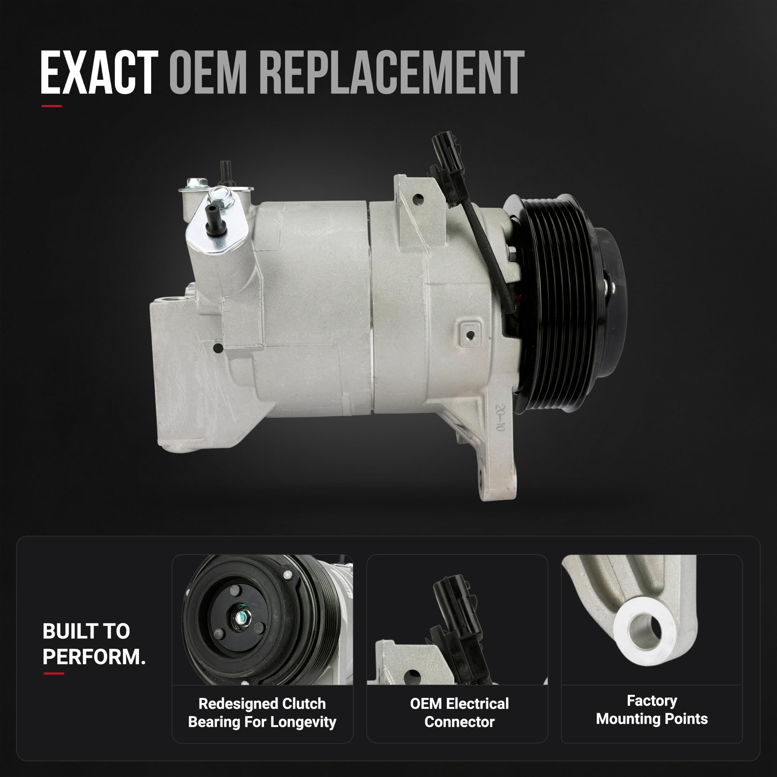 : Air Conditioner AC Compressor Compatible with