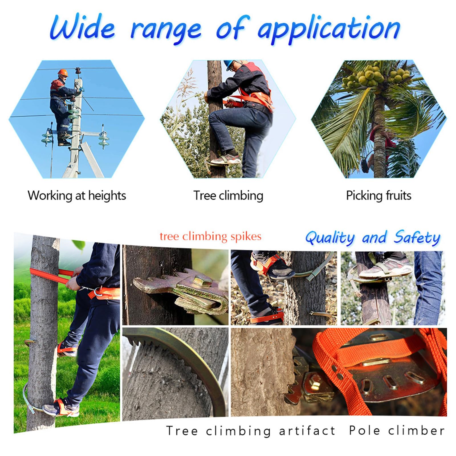 Ramponi Tree Climbing, Ramponi per Alberi Professionali 400model