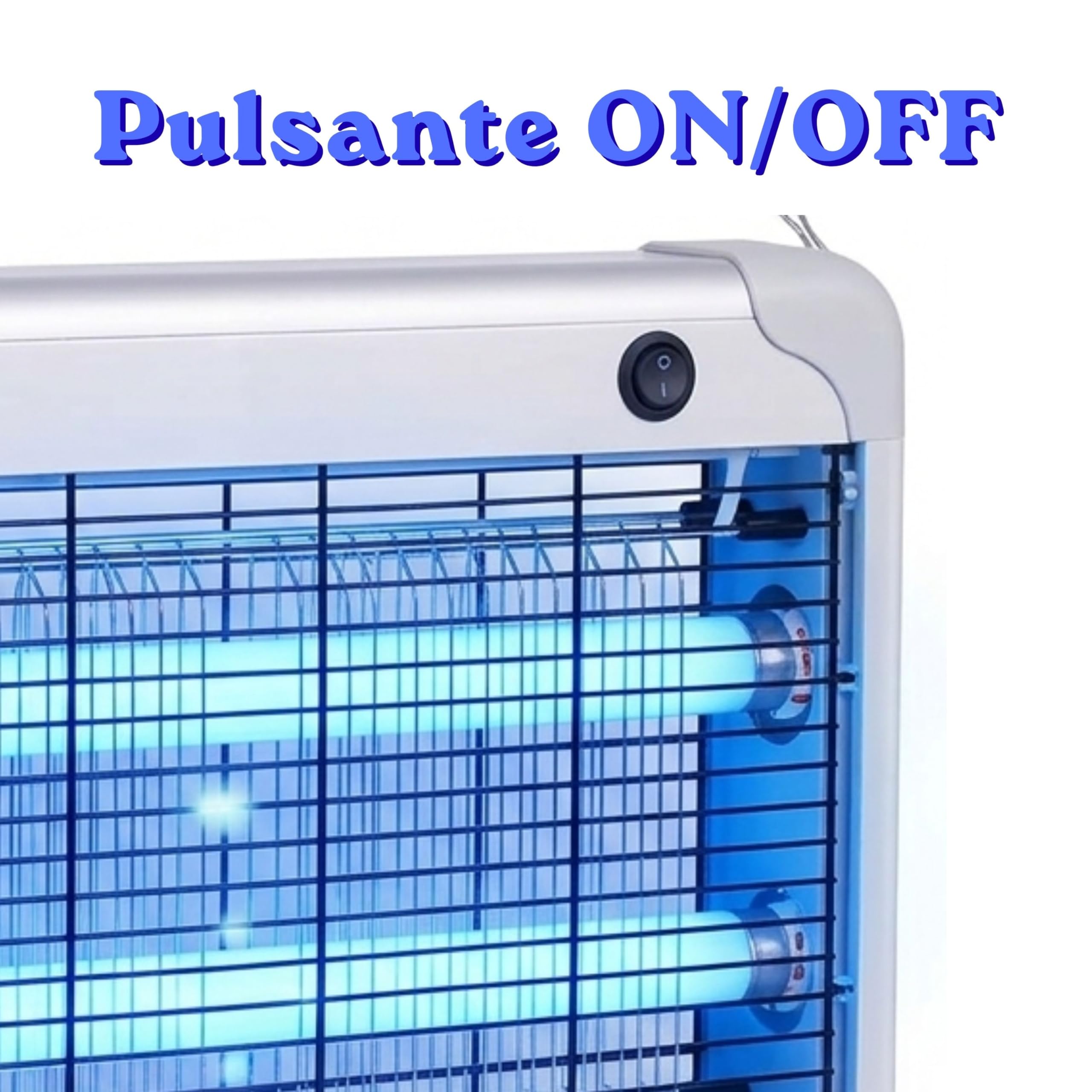 Yasta Lampada Antizanzare 30W – Zanzariera Elettrica per Interno ed Esterno – Potente Trappola per Zanzare, Mosche e Insetti – Vassoio Rimovibile Facile da Pulire
