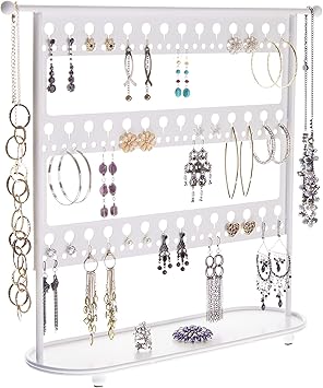 Amazon.com: Earring Holder Stand Big Large Dangle Hoop Earrings Jewelry ...