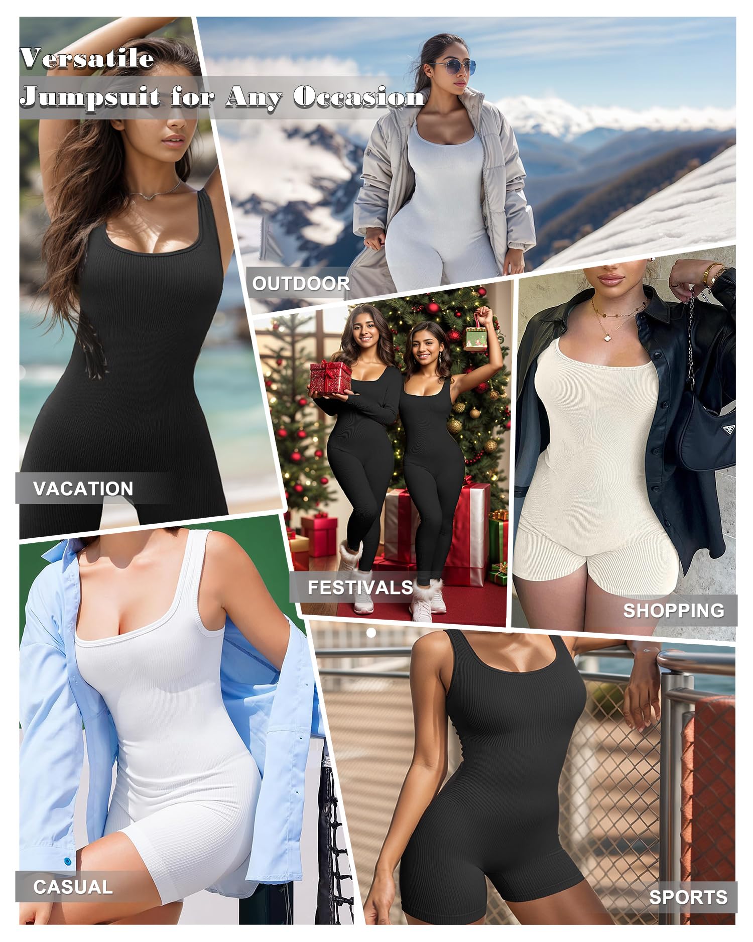 Merlvida Mono Deportivo Mujer Corto Jumpsuit sin Costuras Sexy Push Up Una Sola Pieza Ropa Deportiva para Gimnasio Yoga Fitness