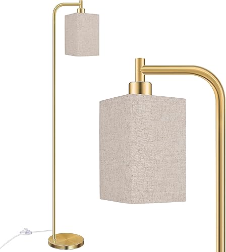 Miniatura 10 de Juego de 2 pantallas cuadradas de lino de 6.3 pulgadas de largo x 6.3 pulgadas de ancho x 9.84 pulgadas de alto, pantallas de tela de repuesto de