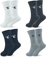 Calf Length Premium socks for men Made with combed cotton use for Regular office, Casual Wear - Gym Running & Ordor free, Breathable, Combo Pack socks - Free Size