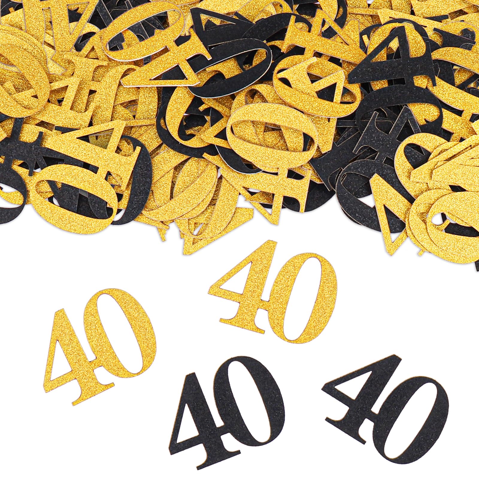 Confettis Anniversaire 40 Ans - Art De La Table - Rue De La Fête