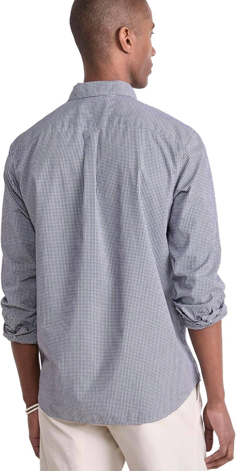 Vineyard Vines Mens Anegada Gingham Perfect Wash Poplin Shirt - Image 2