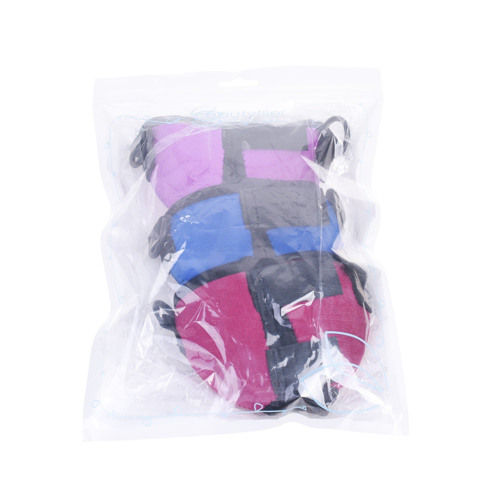 Aislador de copa de vino/soporte de bebida/funda de neopreno con correa ajustable para el cuello para paseo de vino (azul/borgoña/morado) 5
