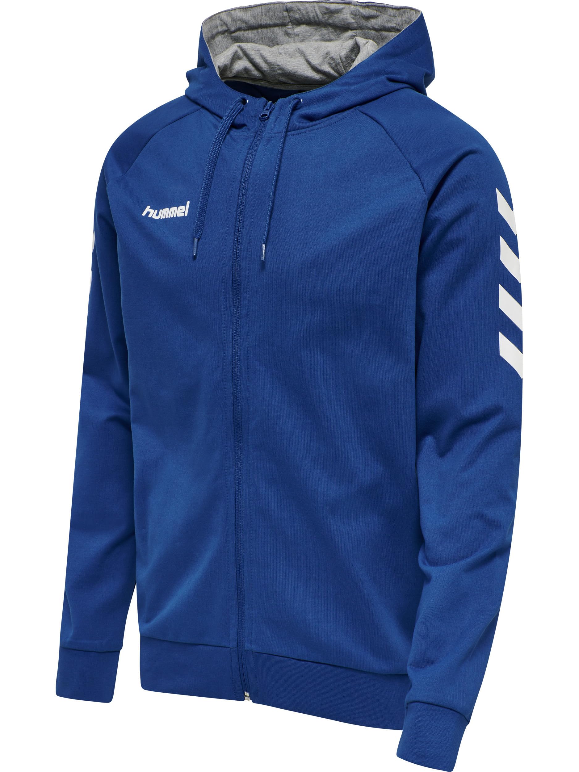 Hummel Sudadera de Algodón con Cremallera Sudadera con Capucha Hombre (Pack de 1)