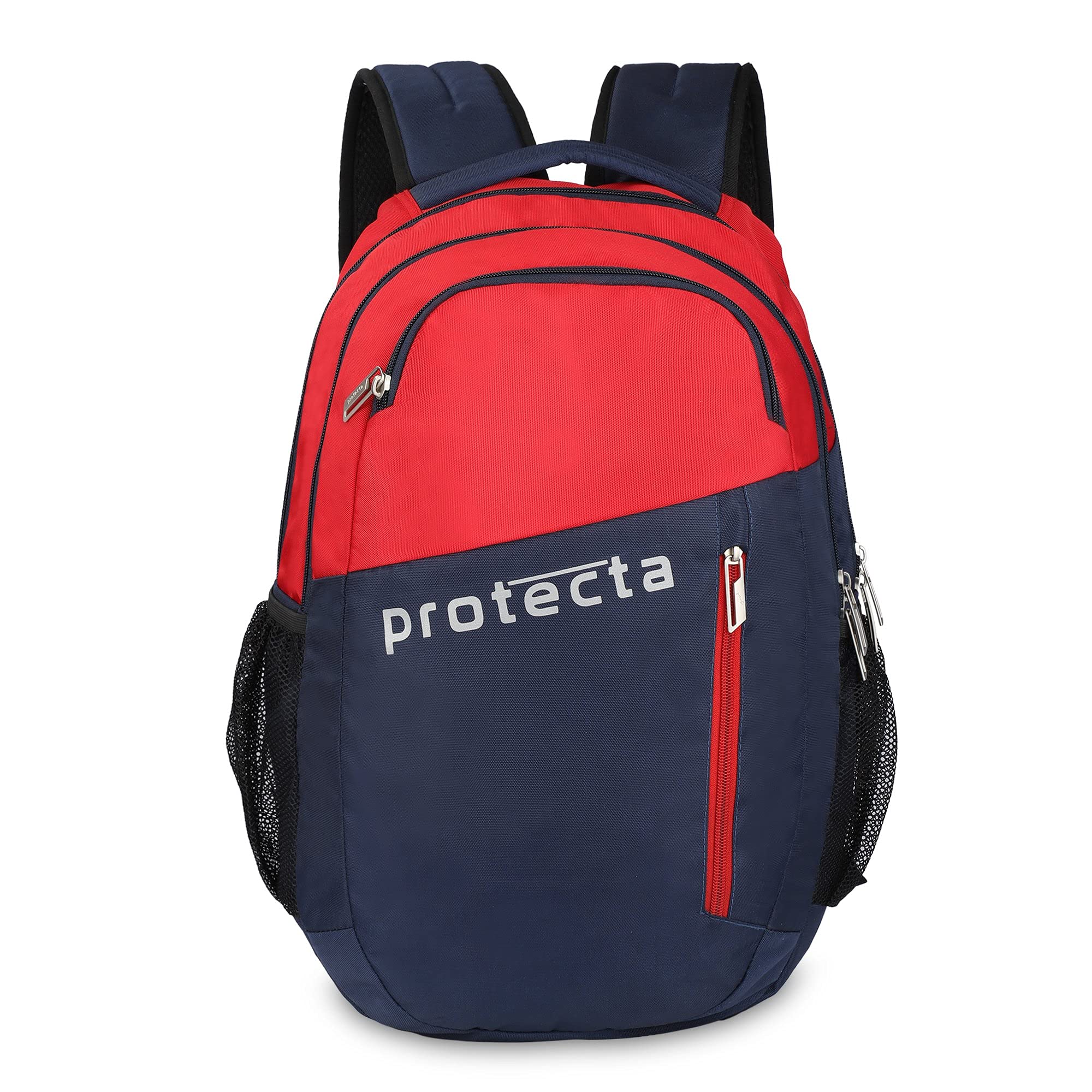 Protecta Twister 30 L Water Repellant Backpack for Laptops Up to 15.6 Inch - Navy & Red (B096TZJDB4) Amazon Price History, Amazon Price Tracker