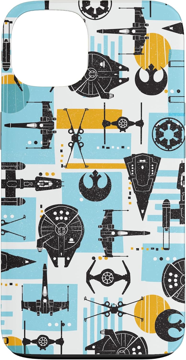 Star Wars Vehicles Millennium Falcon Color Block Case for iPhone 16 Pro