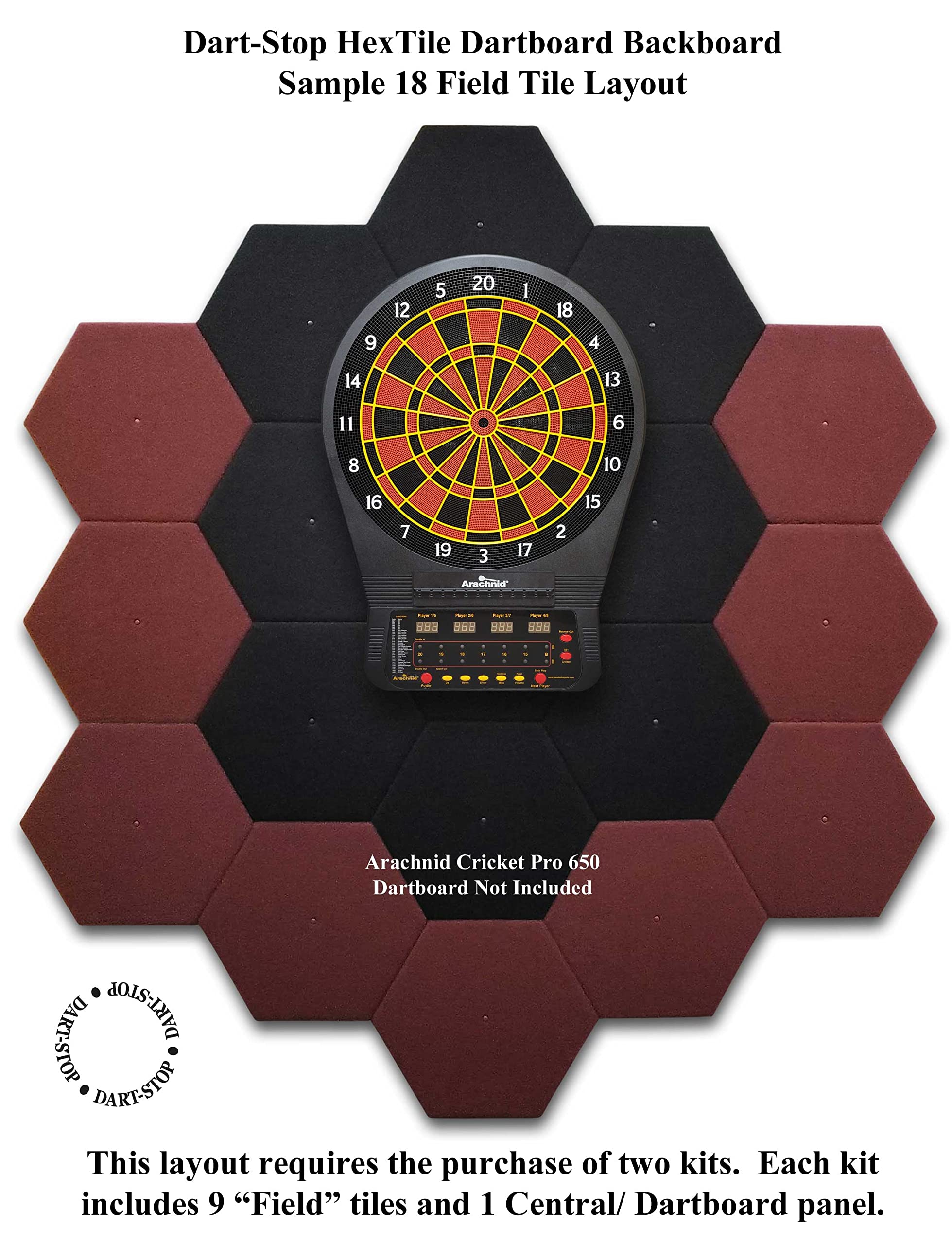 Amazon.co.jp: Dart-Stop プロフェッショナルダーツボードバックボード