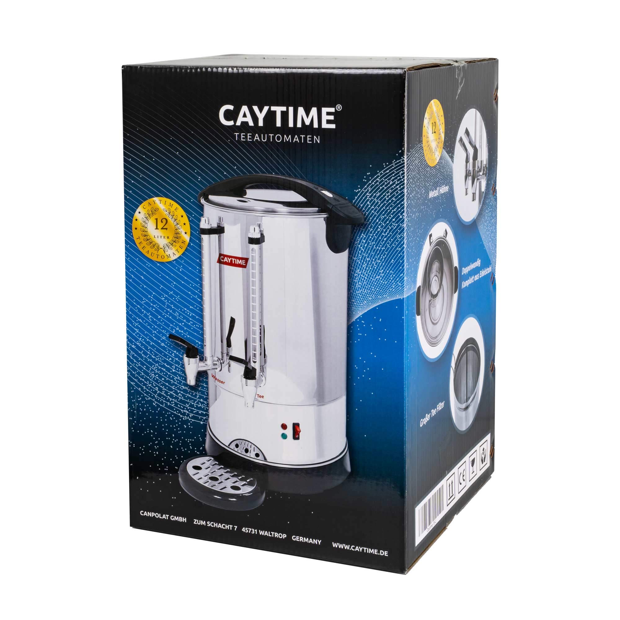 Semaver A12 Machine à thé isolée avec double paroi 12 l