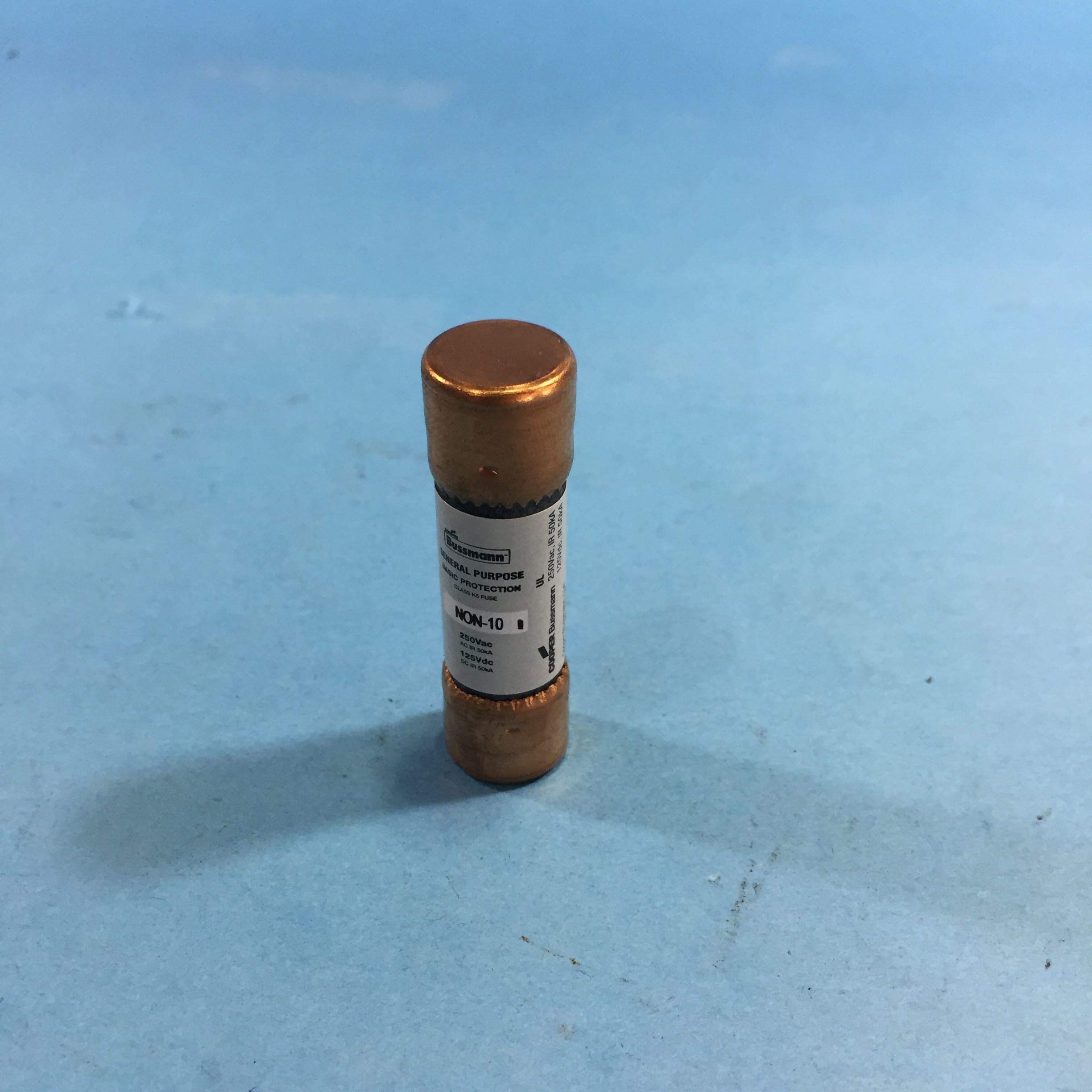 Eaton Bussmann NON-10 Class K5 Fuse - 10A 250V General Purpose Cartridge Fuse