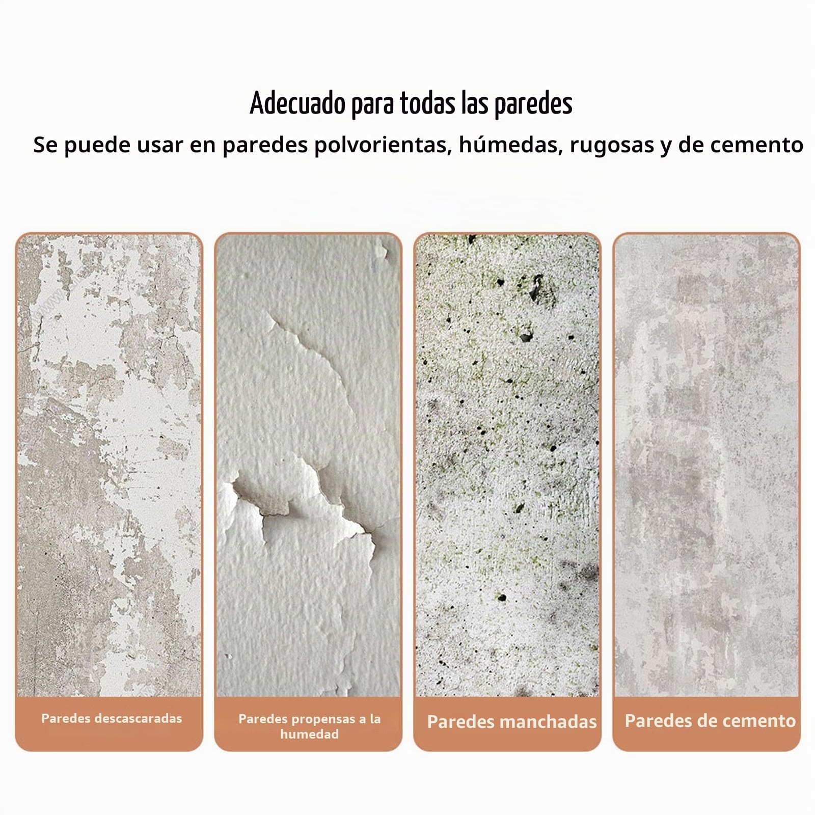 Papel Pared Pared Antihumedad Aislamiento Térmico, 5mm Impermeable Rollo, Autoadhesivo Papel de Parede per muri a Polvere/muri umidi