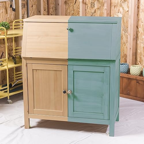 Miniatura 93 de Rust-Oleum 287722 - Pintura a la tiza ultramate para interiores, 30 onzas, capa superior transparente mate