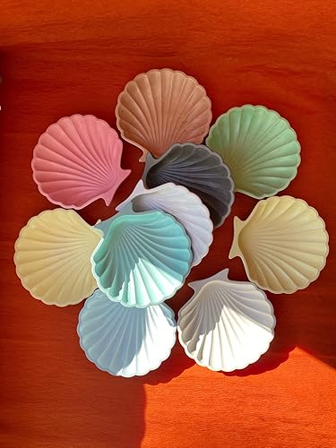 Miniatura 5 de TOPYS Moldes de silicona para velas de concha, para manualidades, conchas marinas, creativas, para hacer joyas, platos, cenicero, molde para resina