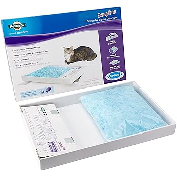 disposable crystal litter tray