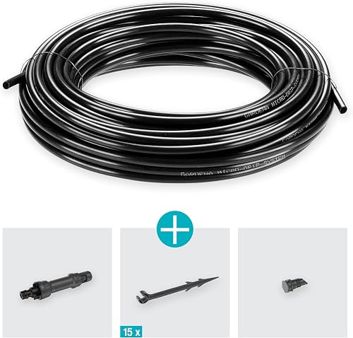 Gardena Kit d'arrosage goutte-à-goutte pour rangées de plantes S : système d'arrosage Micro-Drip pour un arrosage en douceur des rangées de plantes (13010-20) - 4