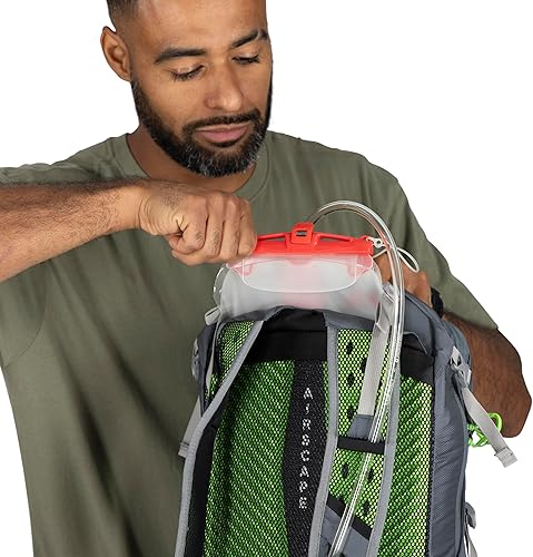 Miniatura 8 de Osprey Sportlite - Mochila de senderismo ligera de 25 litros para hombres y mujeres, alcalinorosa caliente, ML
