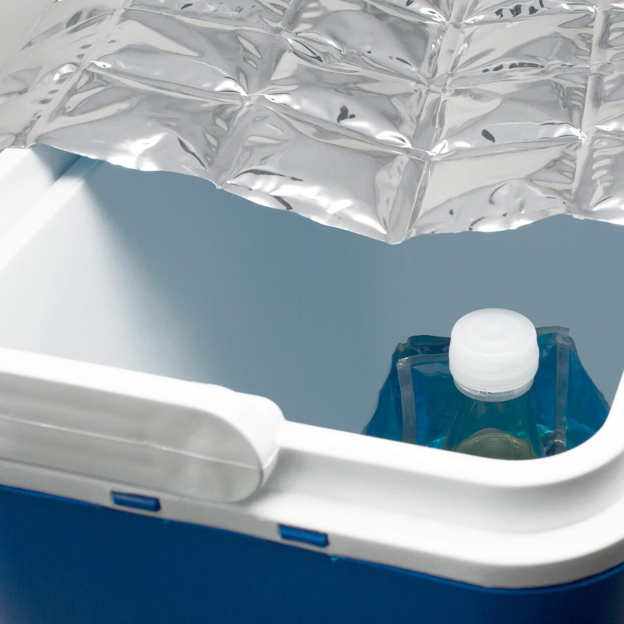 ToCi - Esterilla de refrigeración con 30 Celdas de refrigeración, Paquete de Hielo, cojín de refrigeración, compresa de frío, acumulador de frío, Elementos de refrigeración Flexibles, 38 x 25 cm