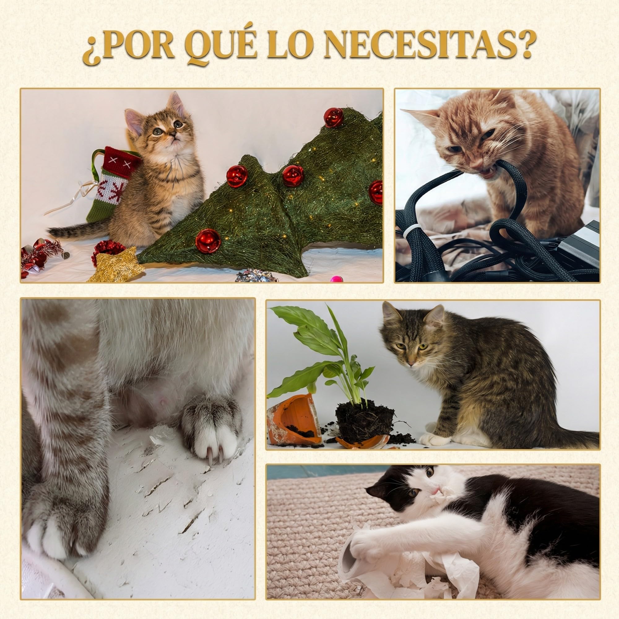 PawHut Árbol Rascador para Gatos 127 cm con Cueva, Hamaca y Cama Gris | Torre para Gatos, Plataformas, Rampa de Sisal, Bola Suspendida
