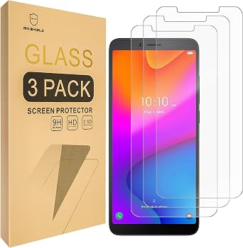 Mr.Shield 3-Pack Tempered Glass Screen Protector for TCL ION V [2023]
