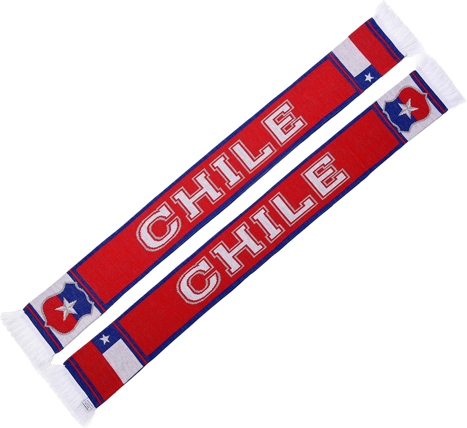 Chile Soccer Knit Scarf